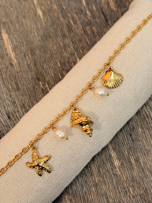 Bracelet coquillages