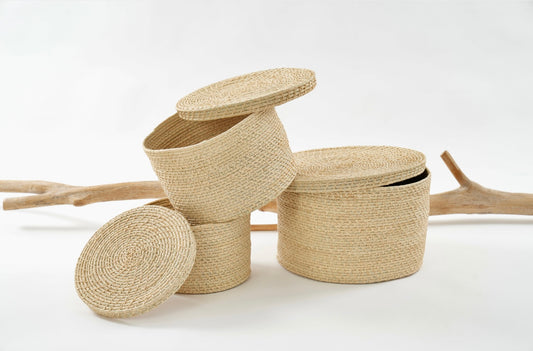 Panier Raphia lot 0001