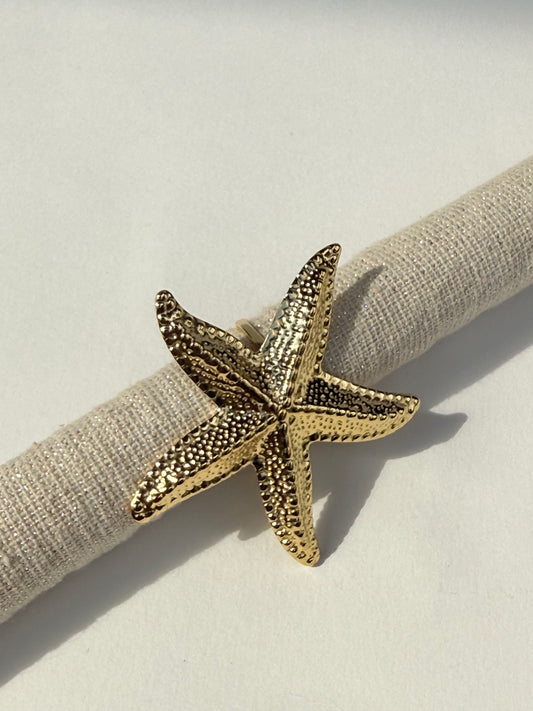 Bague étoile de mer