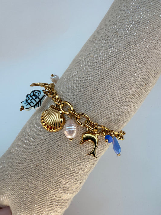 Bracelet d’été bleu