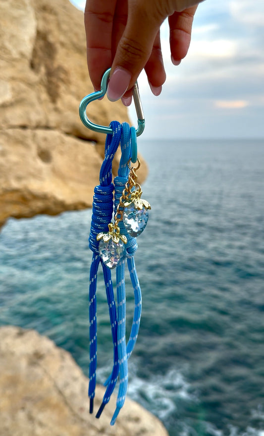 Porte clés bleu